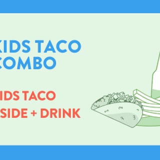 Kids Taco + Fries + Drink