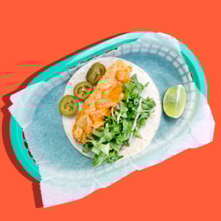 Buttermilk Fried Chicken Taco