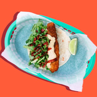 Panko Breaded Fish Taco