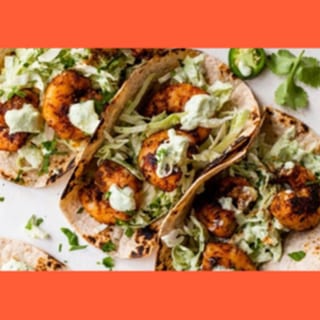 Chilli Lime Shrimp Taco